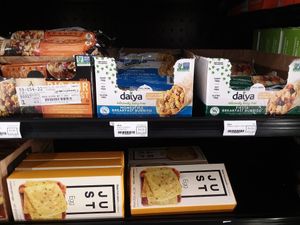 Vegan burritos and vegan egg at Earth Origins Market in Port Charlotte