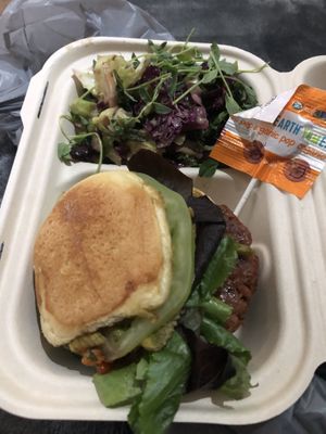 Naughty Buddha Burger  at Naughty Buddha in Omaha