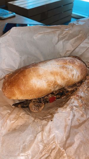 philly cheese steak   at EnVegan - Memorial Dr in Atlanta
