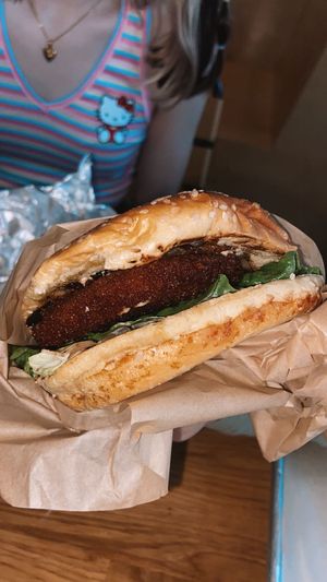 chicken sandwich   at EnVegan - Memorial Dr in Atlanta