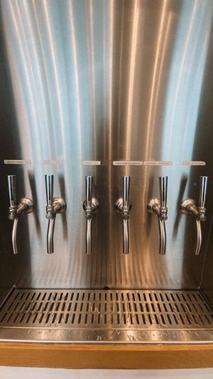 drinks on tap!  at EnVegan - Memorial Dr in Atlanta