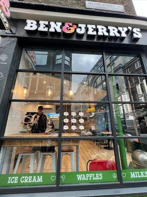 Exterior at Ben & Jerry's in London