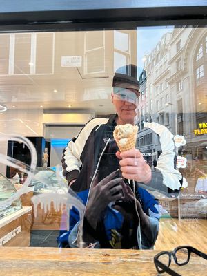 Vegan ice cream at Ben & Jerry's in London