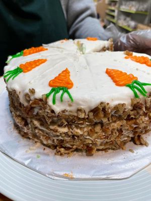 Carrot Cake, No Added Sugars, No Dairy, No Eggs, No Guilt! Vegan Carrot Cake at Tree of Life in Mountain Home