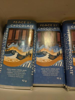 Vegan chocolate at Tea Brewery in Mahone Bay