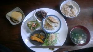 Sample Japanese meal at Sujata at Sujata in Kyoto