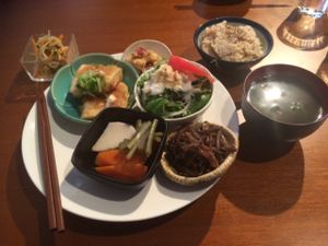 Lunch Set at Sujata in Kyoto