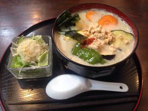 Super delicious vegetable ramen~ at Sujata in Kyoto