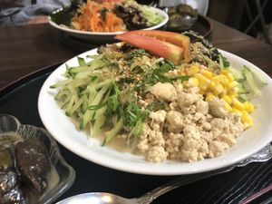Cold Noodles  at Sujata in Kyoto
