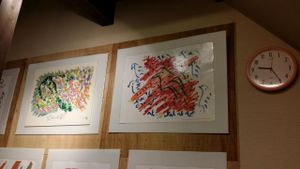 Painting at Sujata in Kyoto