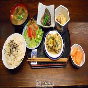 Japanese style lunch. at Sujata in Kyoto