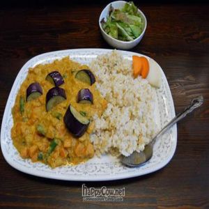 Navrattan curry. at Sujata in Kyoto