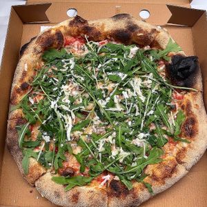 Vegan Truffle Pizza at Bennyssimo in Bathgate