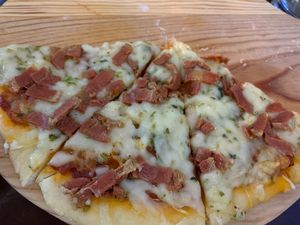 Pizza  at Pasiones Bar  in Gijon