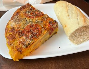 Tortilla napolitana   at Pasiones Bar  in Gijon