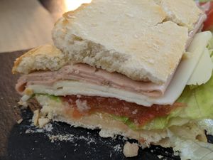 Sandwich at Pasiones Bar  in Gijon