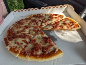 Great pizza at Pasiones Bar  in Gijon