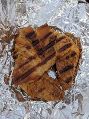 Croissant at Pasiones Bar  in Gijon