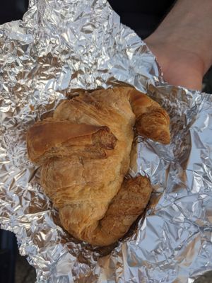 Croissant at Pasiones Bar  in Gijon