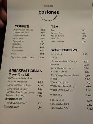  at Pasiones Bar  in Gijon