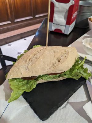 Tuna sandwich at Pasiones Bar  in Gijon