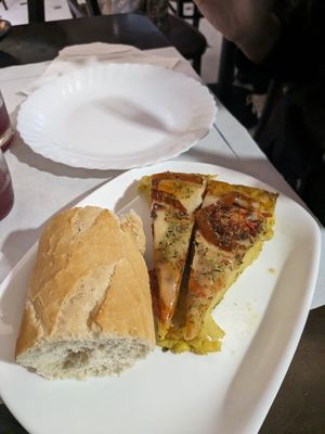 Tortilla at Pasiones Bar  in Gijon