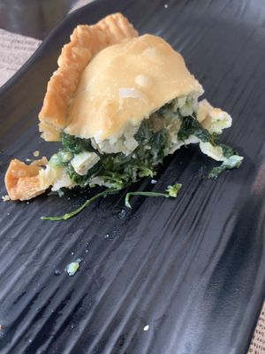 Spinach empanadas   at Pasiones Bar  in Gijon