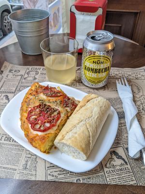 tortilla at Pasiones Bar  in Gijon