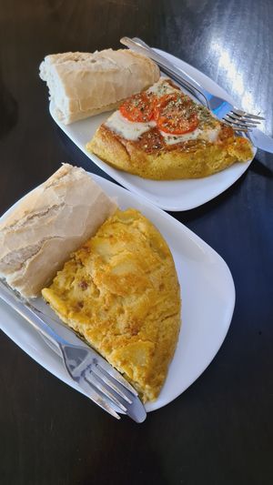 Tortillas  at Pasiones Bar  in Gijon