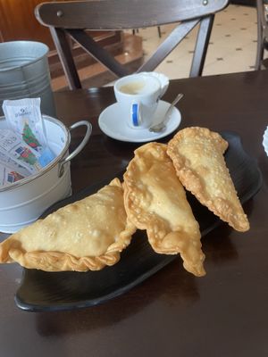 Empanadas   at Pasiones Bar  in Gijon