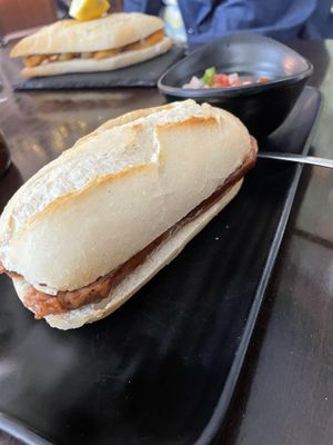 Choripan   at Pasiones Bar  in Gijon