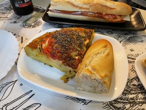 Chorizo tortillaas  at Pasiones Bar  in Gijon