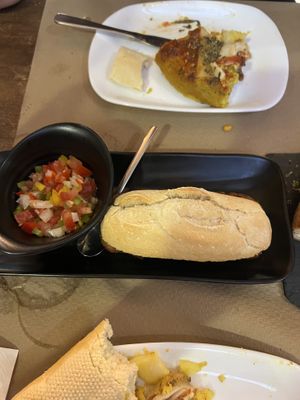 I recommend the raciones choripan, also called ”butterfly sandwich”.   at Pasiones Bar  in Gijon