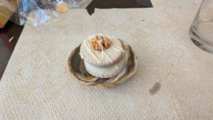 Alfajor sin gluten de nueces. at Pasiones Bar  in Gijon