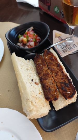 Choripan at Pasiones Bar  in Gijon
