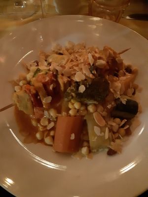 Vegan couscous at Au Couscous in Lausanne