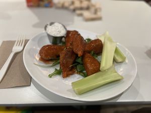 Buffalo Wings  at Bread + Roses in Hyannis