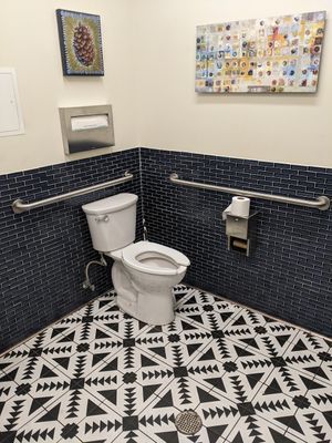 Handicap accessible bathroom at Tahoe Bagel in South Lake Tahoe