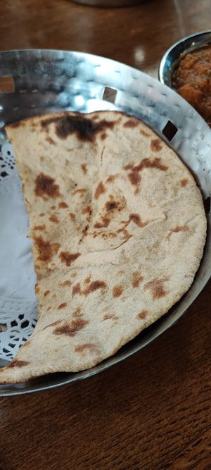 Plain Roti at Pint Size Indian in Point Cook