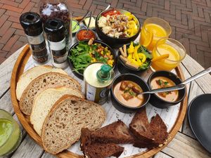 Vegan lunch for two at Anne&Max in Apeldoorn