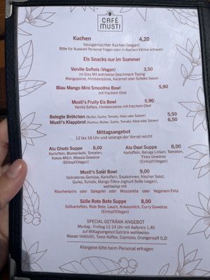   at Cafe MUSTI in Erfurt