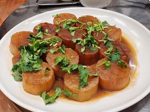 Radish 蘿蔔 (Photo by 素Good) at Home Taste Vegetarian 家味蔬食 in Kowloon