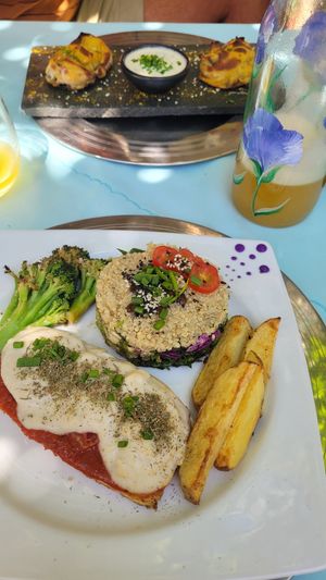 Tofu Neapolitan at TANTRA in Salta