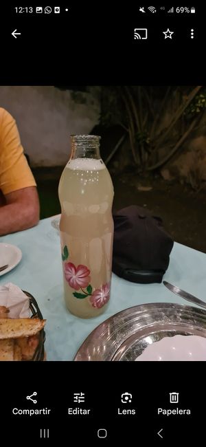 lemonade at TANTRA in Salta