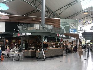 In the mall  at Sushi Yama - Kompanigatan in Jonkoping