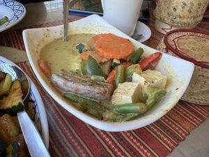 Green Curry  at Sawasdee in Soquel