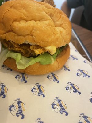 Burger  at Jimmy's Street Food in Paris