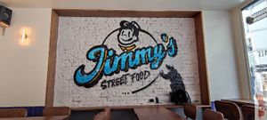Déco Street art at Jimmy's Street Food in Paris