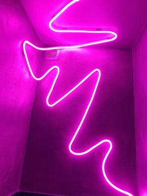 bathroom lighting  at Jimmy's Street Food in Paris