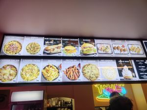 Menu at Jimmy's Street Food in Paris